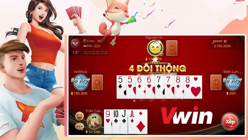 Tìm hiểu về game bài Tiến lên tại nhà cái Vwin