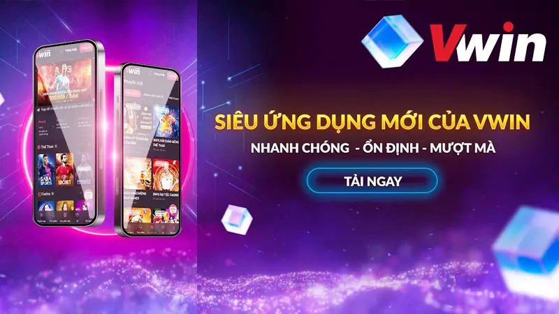 Ứng dụng từ Vwin giúp cược thủ chơi game dễ dàng